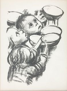 Kathe Kollwitz - Deutschlands Kinder Hungern (1923)