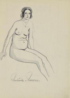 Paul-Emile Pissarro - Femme Assise II