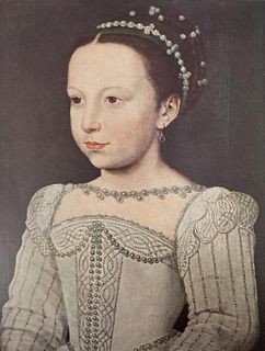 Francois Clouet - Portrait of Marguerite de France as a Child