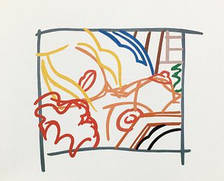 Tom Wesselmann - Bedroom Blonde Doodle with Photo