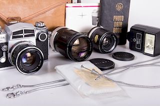 Miranda Sensorex 35mm Camera w/ Accessories