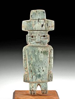Tall Teotihuacan Greenstone Standing Figure