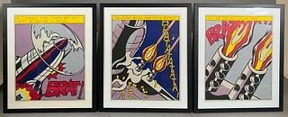 Roy Lichtenstein Lithographs, As I Opened Fire