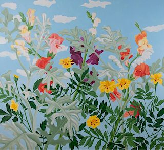 Janet Alling Oil on Canvas Floral