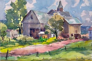 George G.Adomeit Watercolor