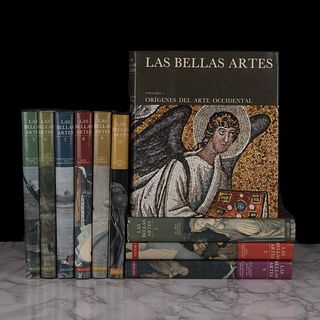 Las Bellas Artes. Enciclopedia Ilustrada de Pintura, Dibujo y Escultura. New York / México: Grolier Incorporated, 1969. Piezas: 10.