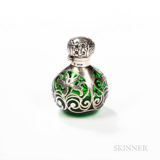 Sterling Silver Overlay Perfume