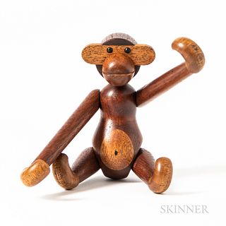 Kay Bojesen Teak Monkey Figure