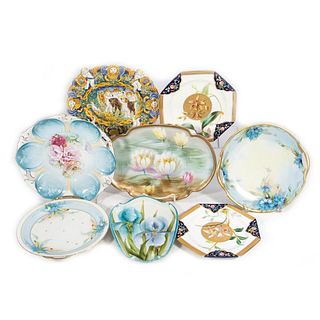 A Collection of English and Continental Cabinet Plates