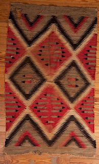 Navajo Flat Weave 3'10" x 6'2" Rug