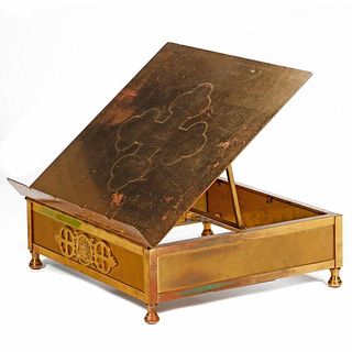 Brass Missal Stand with Trefoil Cross