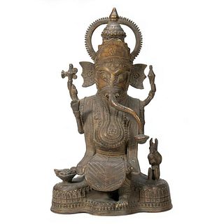 Bronze Figure of a Hindu Deity