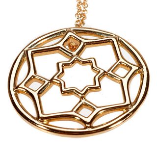Tiffany & Co. 18k gold 'Zellige' pendant-necklace