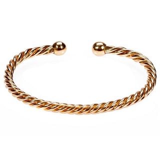 14k gold cuff bangle bracelet