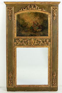 French Trumeau Mirror, 18th Century