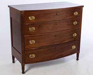 Federal Mahogany Chest of Drawers, Early 19th C