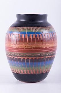 Handmade Navajo Pot, Signed