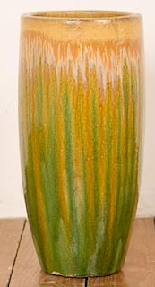Large Glazed Pottery Vase