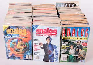1990 Analog Science Fact Science Fiction Magazines