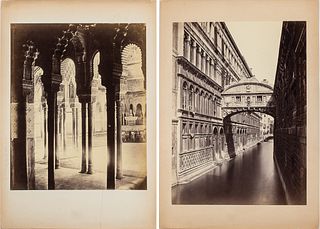 Two Carlo Ponti Albumen Photographs