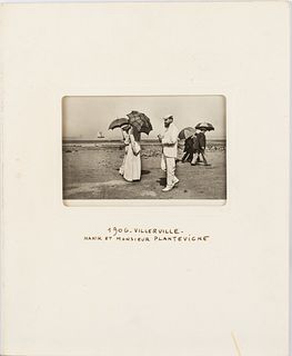 After Lartigue, 1906 Villerville, Photo