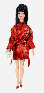 Chinoiserie Red Moon Barbie from the Barbie Fashion Model Collection. East meets west for the chic & well-dressed ! Asian influenced fusion fashion pe