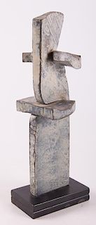 F.A. Crist Abstract Metal Sculpture