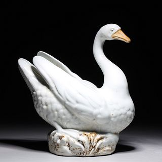 Chinese Porcelain Goose