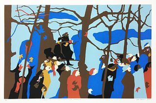 Jacob Lawrence  - The Swearing In