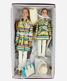 16" & 12" Tonner dolls (2) "Singing in the Rain" Tyler Wentworth Collection. NIB. Box is damaged.