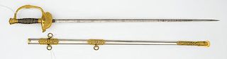 US Civil War Model 1860 Staff and Field Presentation Grade Sword 