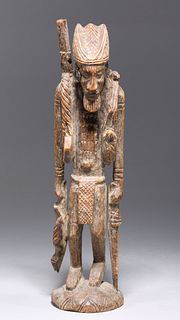 West African Carved Wood Tribal Figure