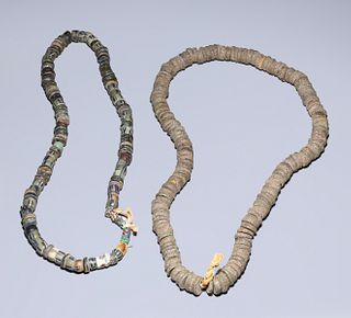 Two African Beaded Necklaces