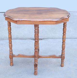 Vintage American Wooden Side Table