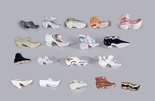 Group of Twenty-Six Assorted Decorative Shoes