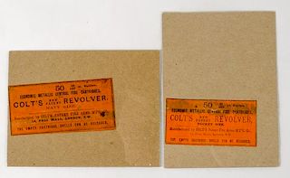 Two Colt Labels by Eley 