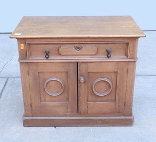 Vintage American Wood Cabinet