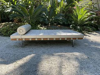 Knoll Barcelona Daybed - Gray Colored Stamped