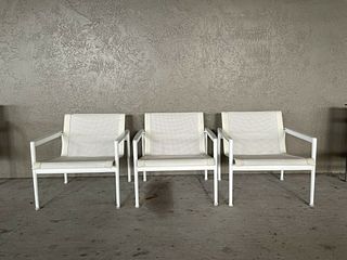 Knoll Richard Schultz Lounge Chairs with Arms-