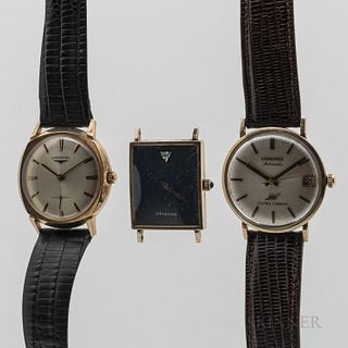 Three Longines Wristwatches