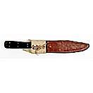Stevens Bowie Knife Made in Toledo, Ohio with Contemparary Sheath 