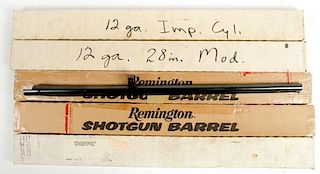 Group of Remington 12 Gauge Shotgun Barrels 