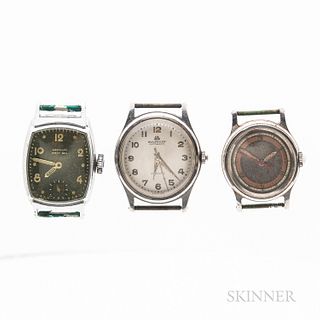 Three Vintage Wristwatches
