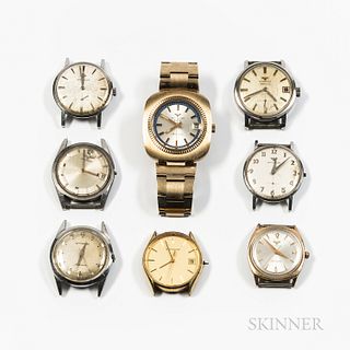 Eight Wittnauer Wristwatches