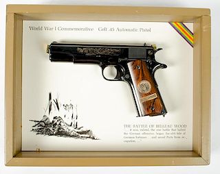 *Colt WWI Commemorative 1911 Pistol, Battle of Belleau Wood 