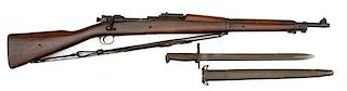 **US WWI Model 1903 Springfield Rifle w/Bayonet 