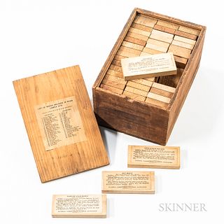 Commercial Woods of the United States Species Sample Set