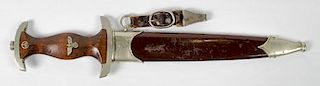 German WWII SA Dagger by Eichorn with Hanger 