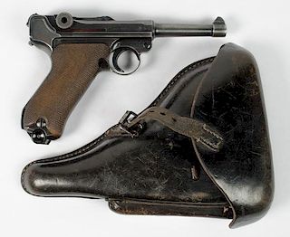 **German WWII Luger Byf/42 Pistol and Holster  