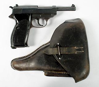**German WWII P-38 Pistol and Holster 